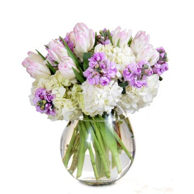 Mauve Posy Vase